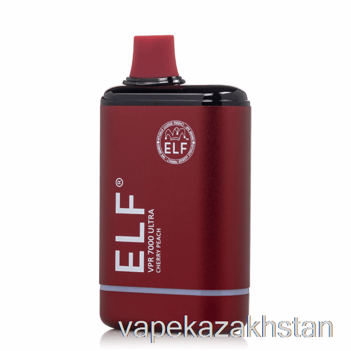 Vape Disposable ELF VPR 7000 Ultra Disposable Cherry Peach